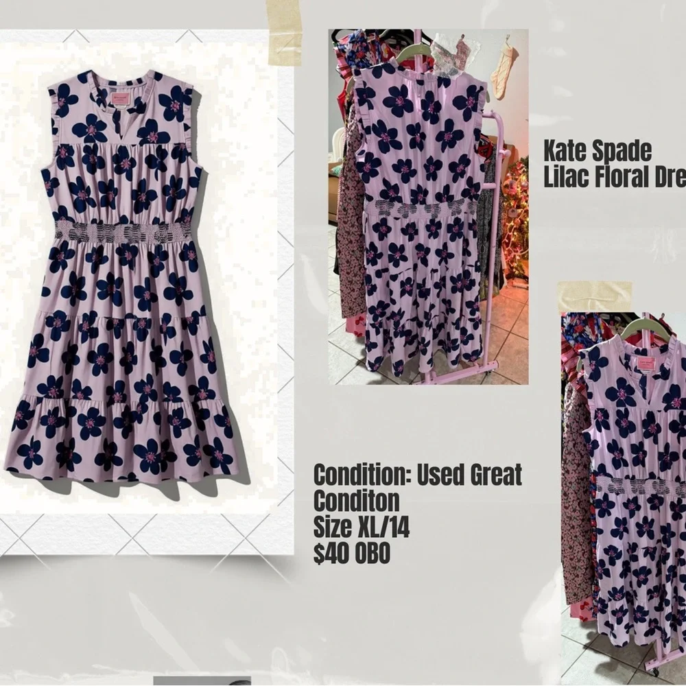 Kate Spade Floral Dress - Picture 4 of 4